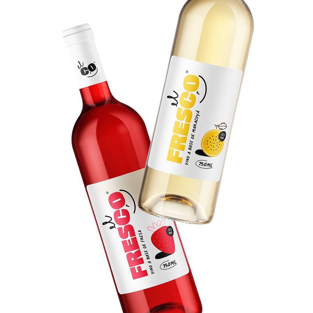 Vino de Fresa 750ml - El Fresco