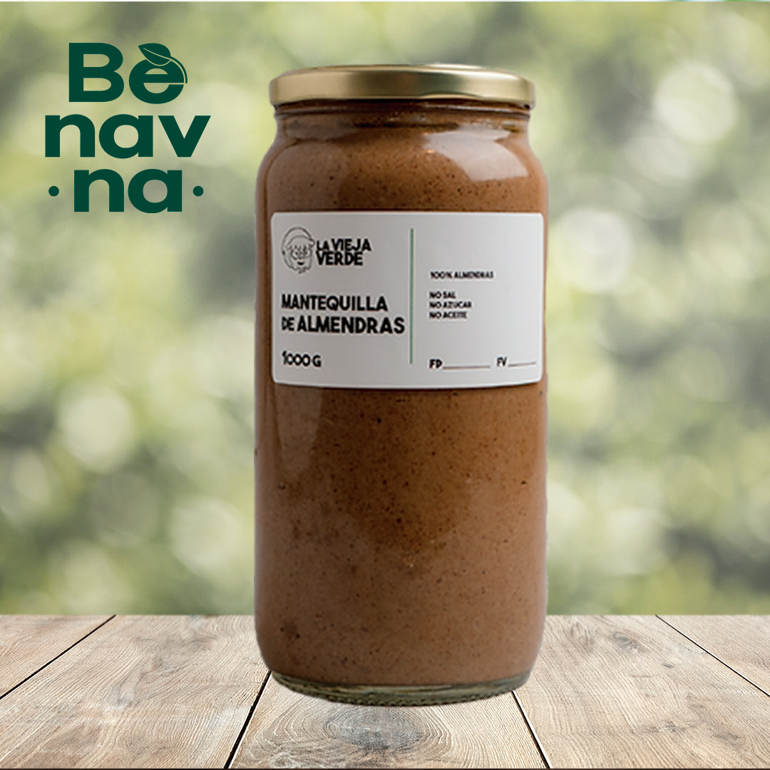 Mantequilla de Almendras 1000Gr. - La Vieja Verde