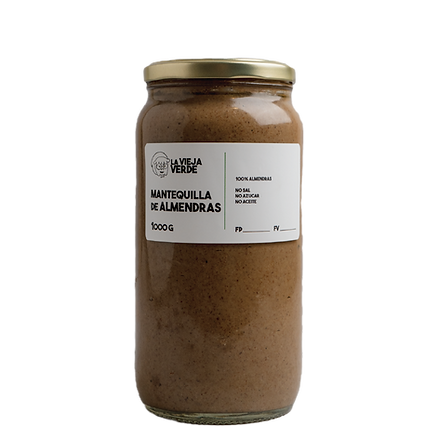 Mantequilla de Almendras 1000Gr. - La Vieja Verde