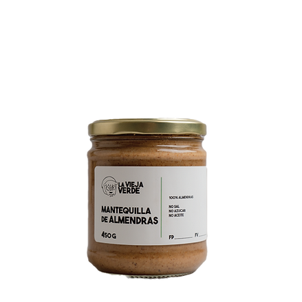 Mantequilla de Almendras 450Gr. - La Vieja Verde