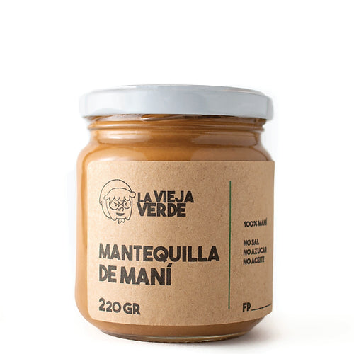 Mantequilla de Maní 220Gr - La Vieja Verde