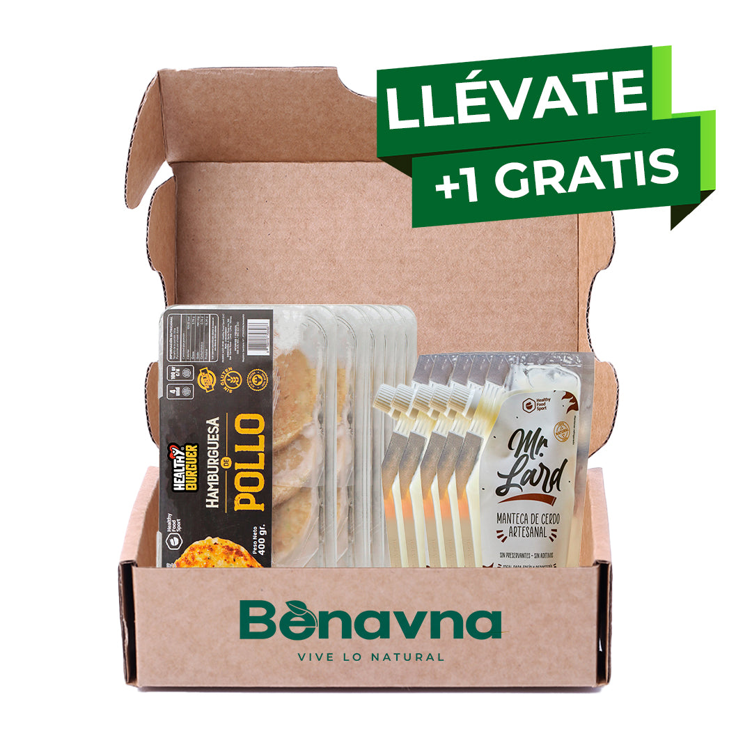 Pack Burguer Lard Res 850 Gr - Healthy Burger & Mr Lard