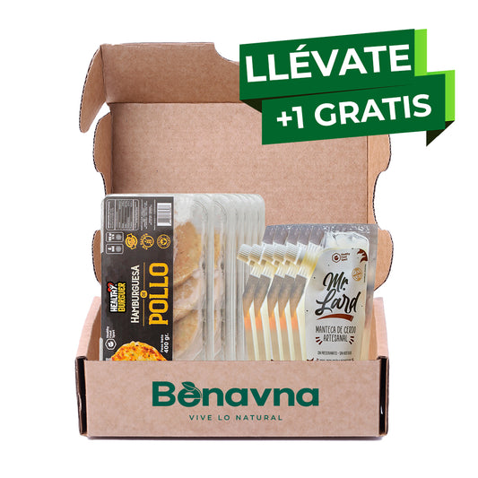 Pack Burguer Lard Cerdo 1000 Gr - Healthy Burger & Mr Lard