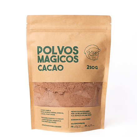 Polvos Mágicos Cacao 250Gr - La Vieja Verde