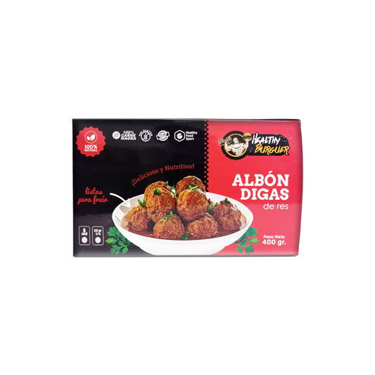 Albóndigas Artesanales de Res 400g - Healthy Burguer