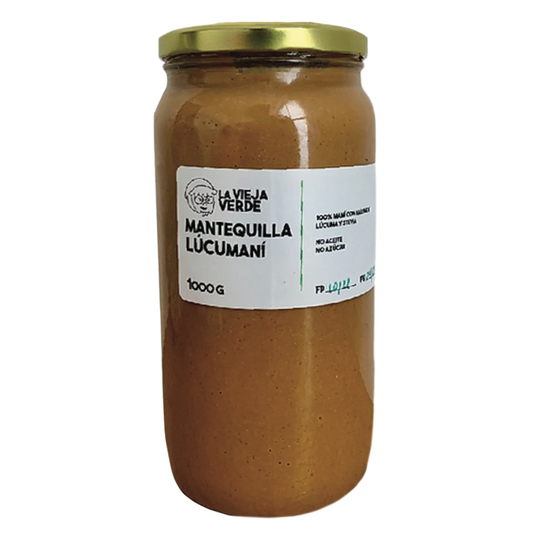 Mantequilla Lucumaní 1000Gr. - La Vieja Verde