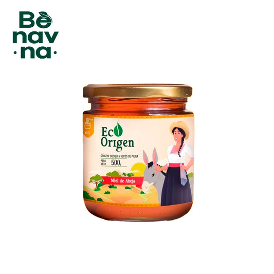 Miel de Abeja Cruda 500Gr - Eco Origen