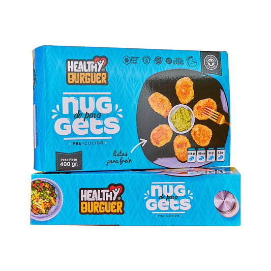 Nuggets Artesanales De Pavo 400g - Healthy Burguer